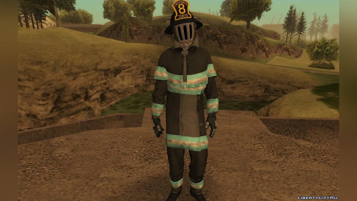 Акитару Оби (Fire Force) / GTA San Andreas
