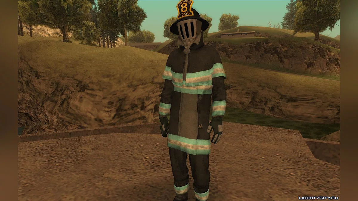 Акитару Оби (Fire Force) / GTA San Andreas