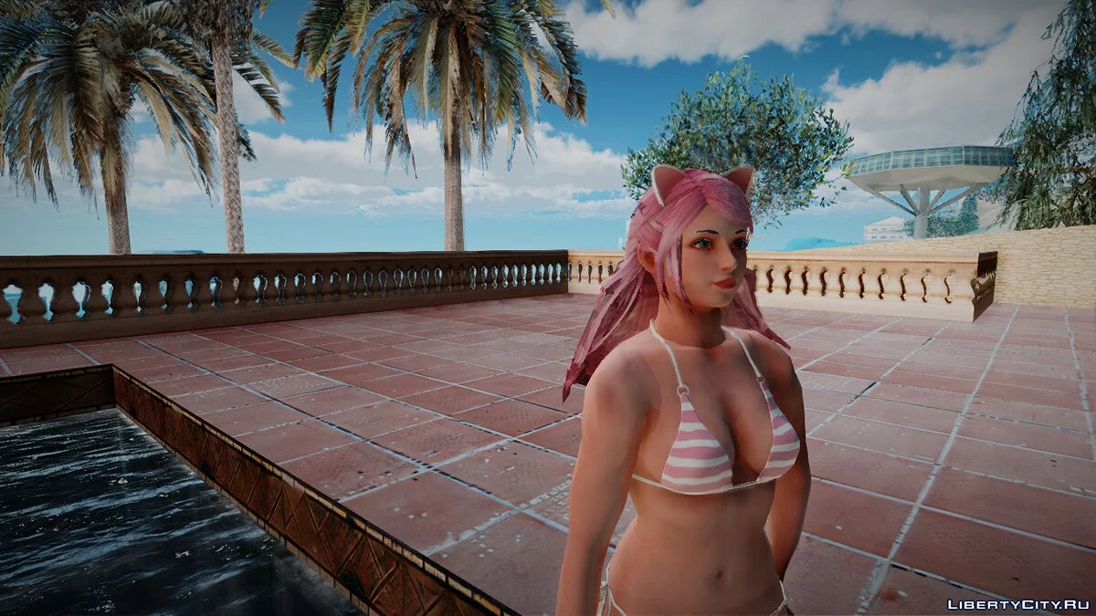 Белль Дельфин в бикини v2 / GTA San Andreas