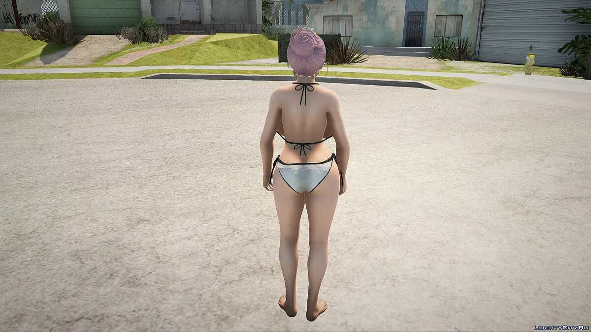 Элиза в бикини / GTA San Andreas