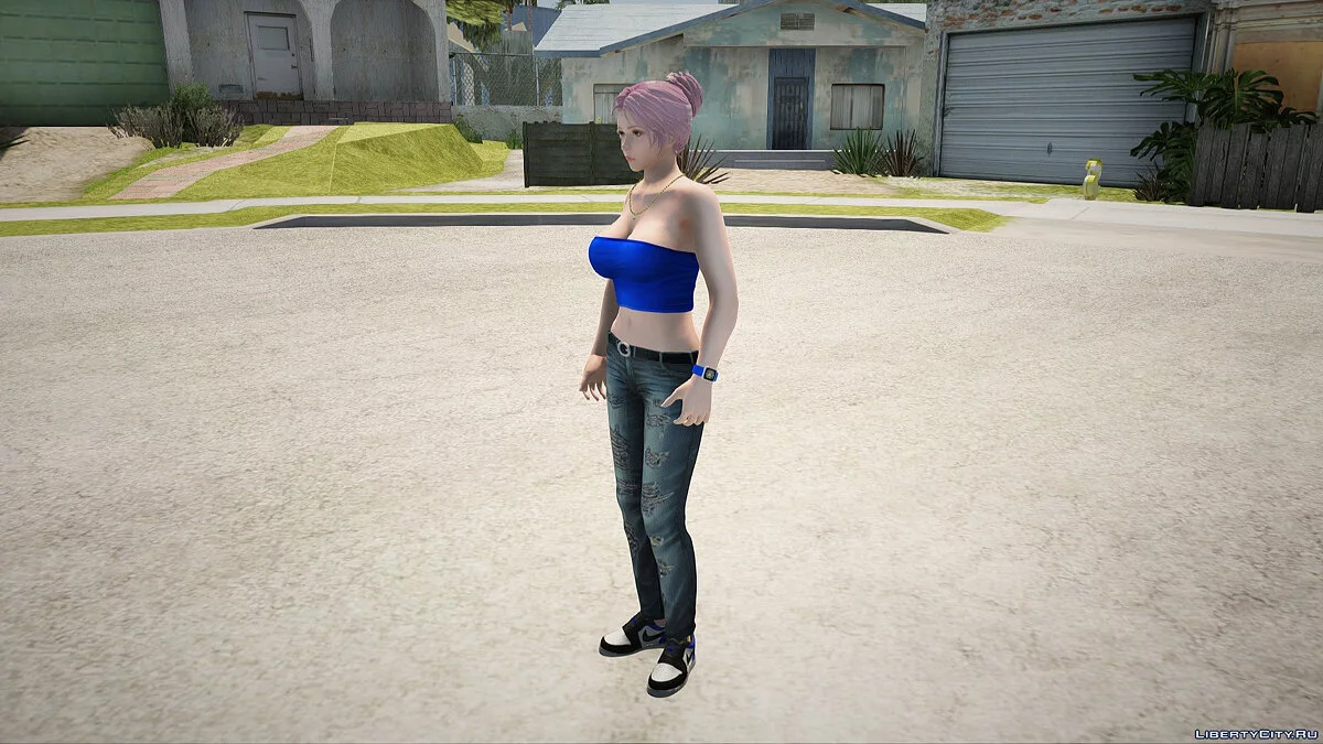 Элиза в повседневной одежде / GTA San Andreas