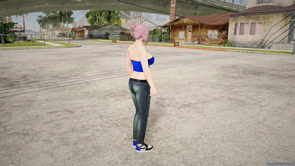 Элиза в повседневной одежде / GTA San Andreas