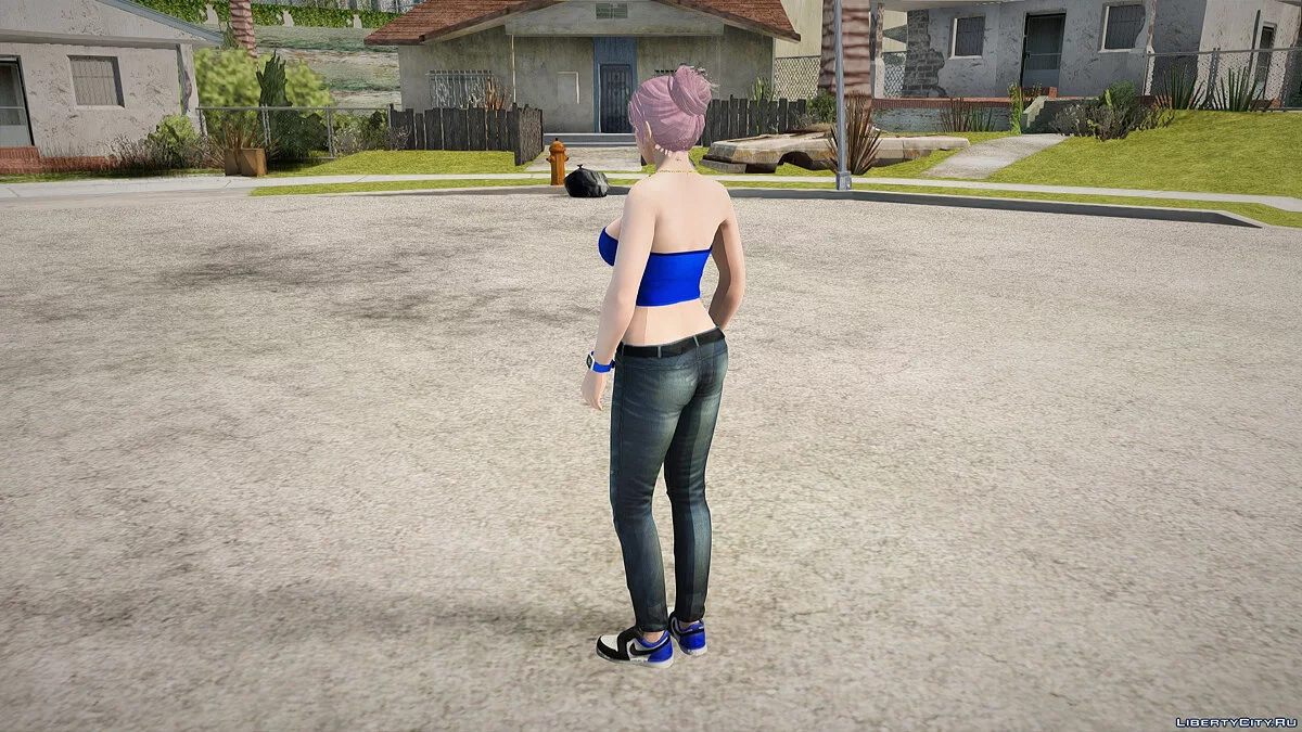 Элиза в повседневной одежде / GTA San Andreas