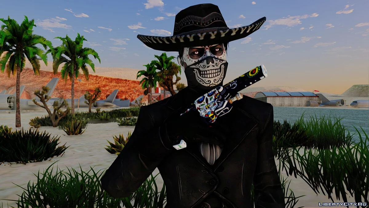 Эррон Блэк (Event Dia de Los Muertos) / GTA San Andreas
