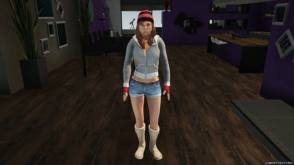 Эшли Браун из Until Dawn / GTA San Andreas
