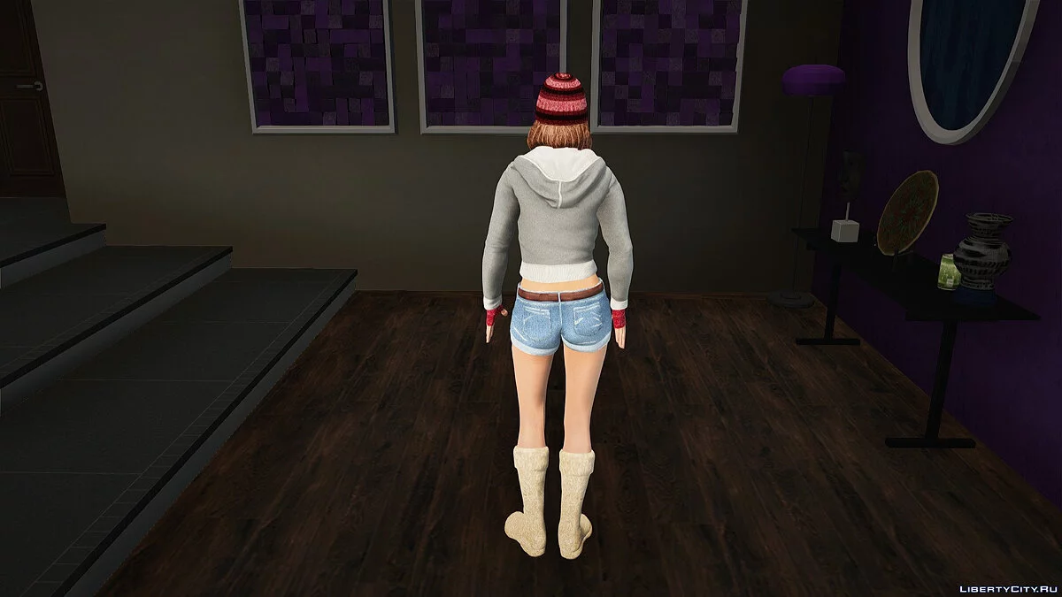 Эшли Браун из Until Dawn / GTA San Andreas