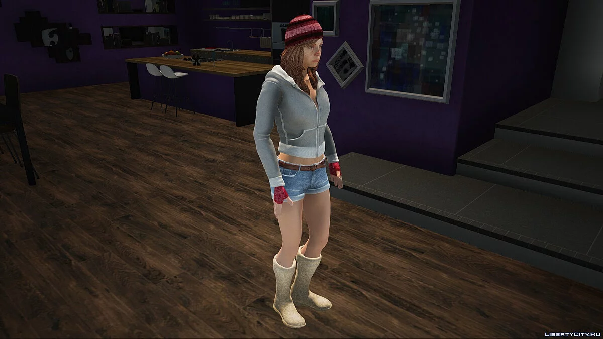 Эшли Браун из Until Dawn / GTA San Andreas
