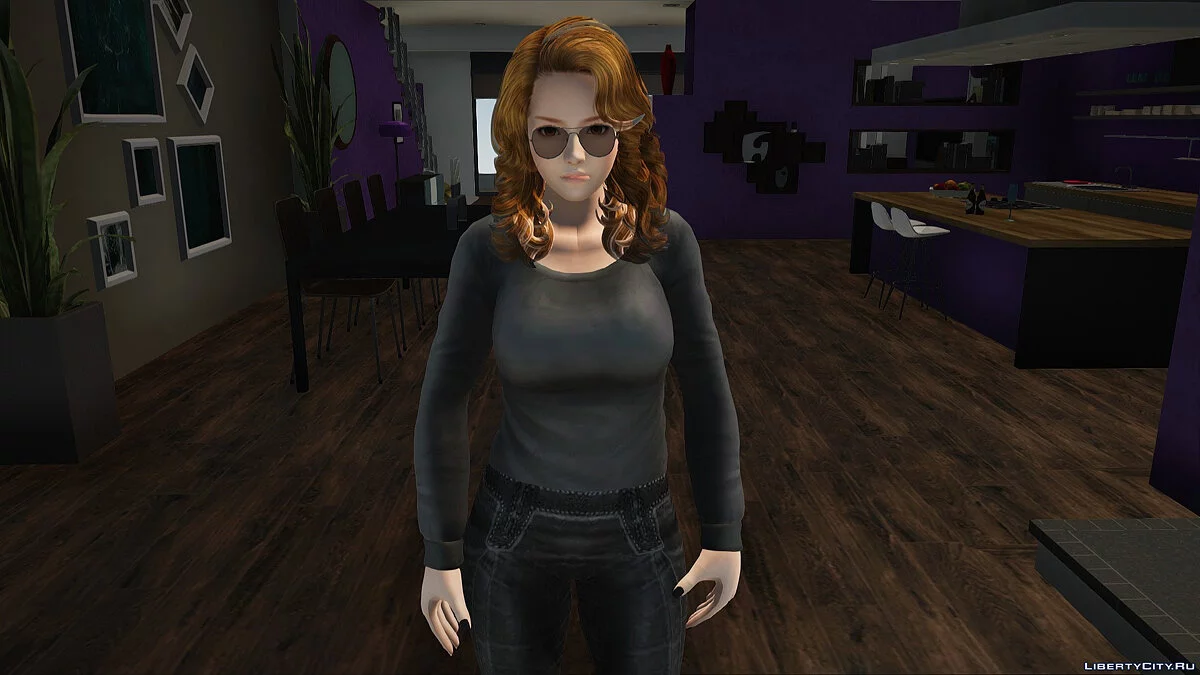 Касуми в повседневной одежде / GTA San Andreas