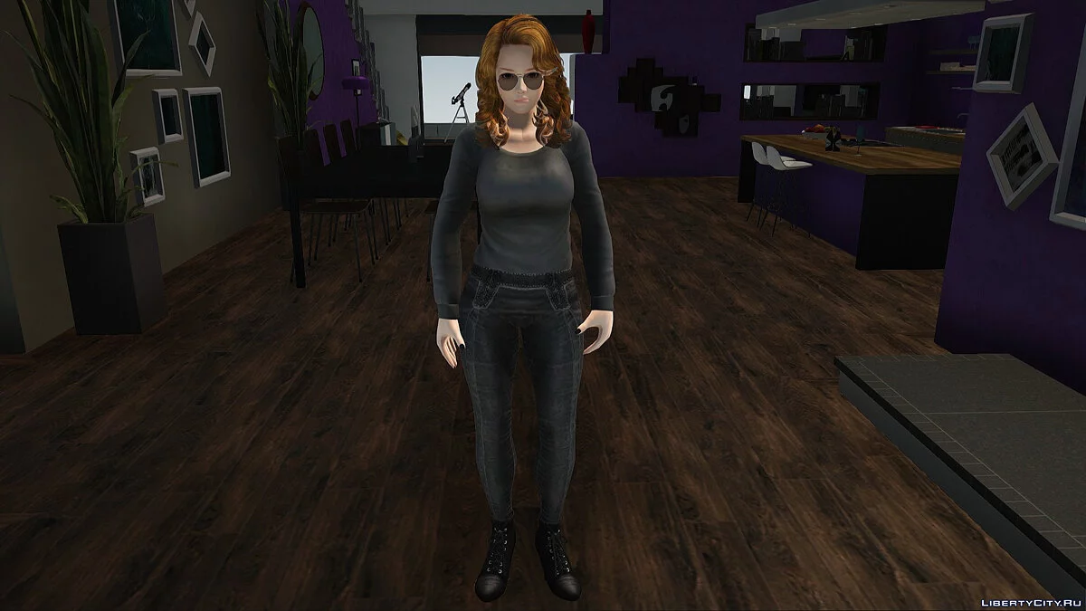 Касуми в повседневной одежде / GTA San Andreas