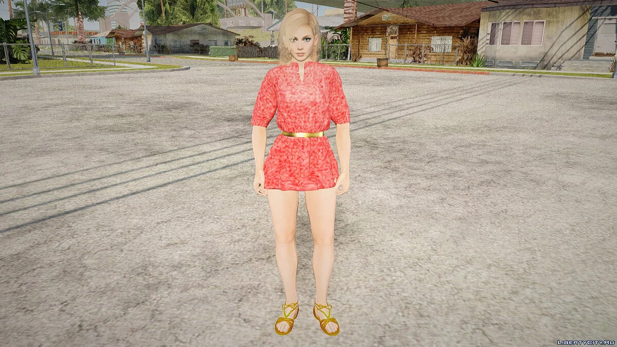 Хелена Дуглас в повседневной одежде v17 / GTA San Andreas