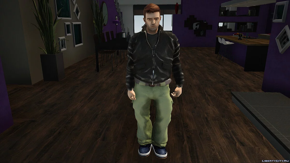 Клод из GTA 3: The Definitive Edition / GTA San Andreas