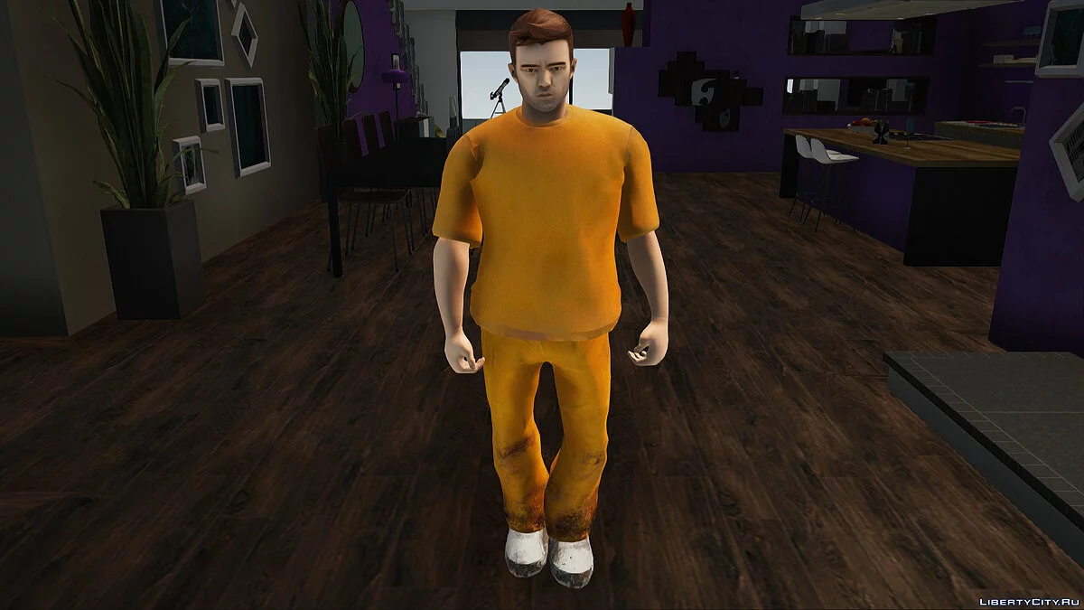 Клод из GTA 3: The Definitive Edition / GTA San Andreas