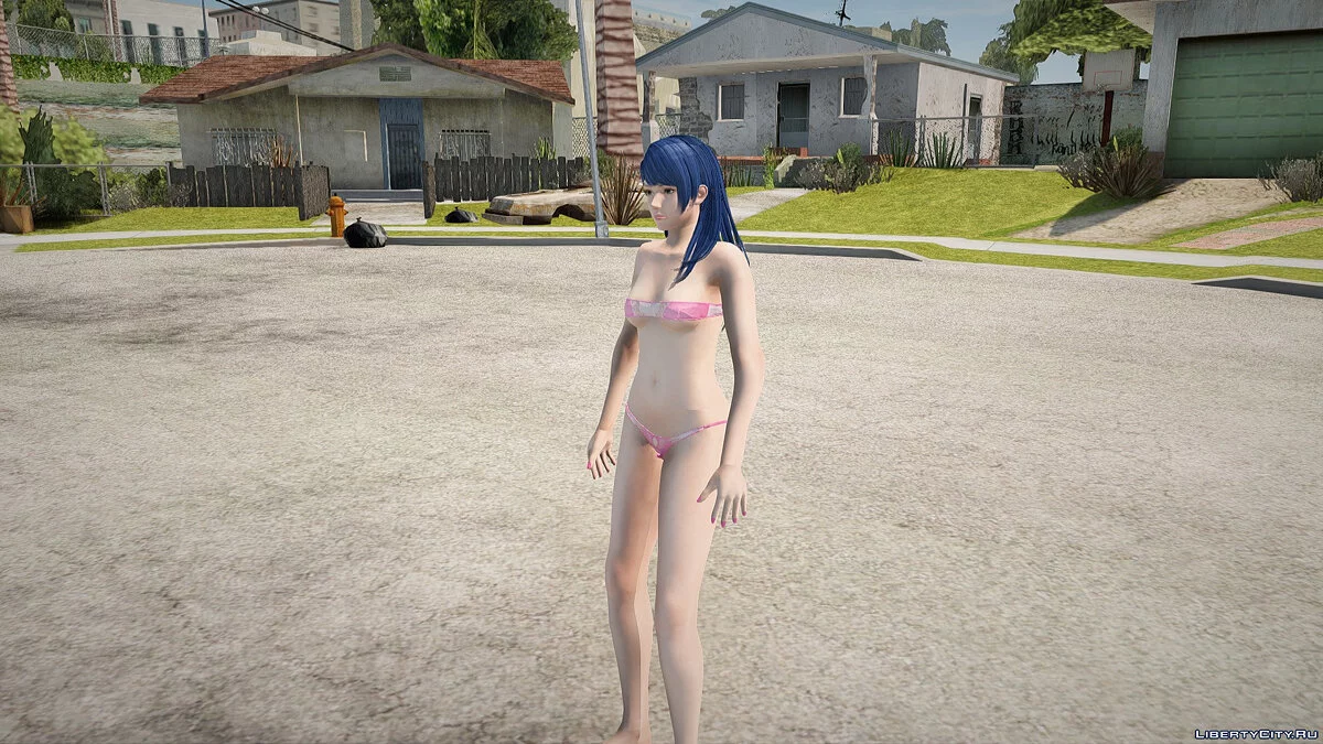 Лобелия в Бикини из Dead or Alive Xtreme: Venus Vacation / GTA San Andreas