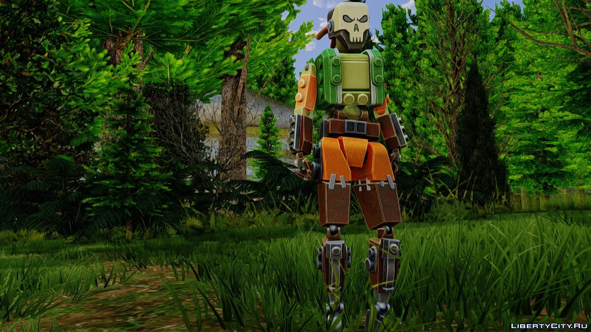 Mad Brickman из  Garena Free Fire / GTA San Andreas