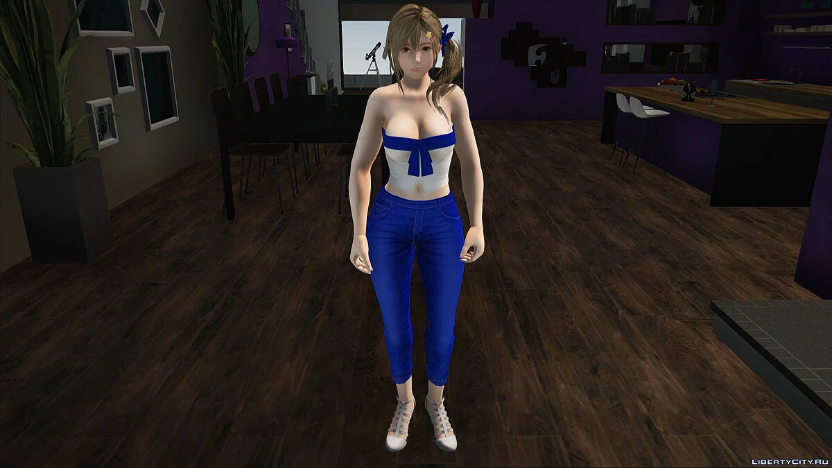Мисаки в повседневной одежде v12 / GTA San Andreas