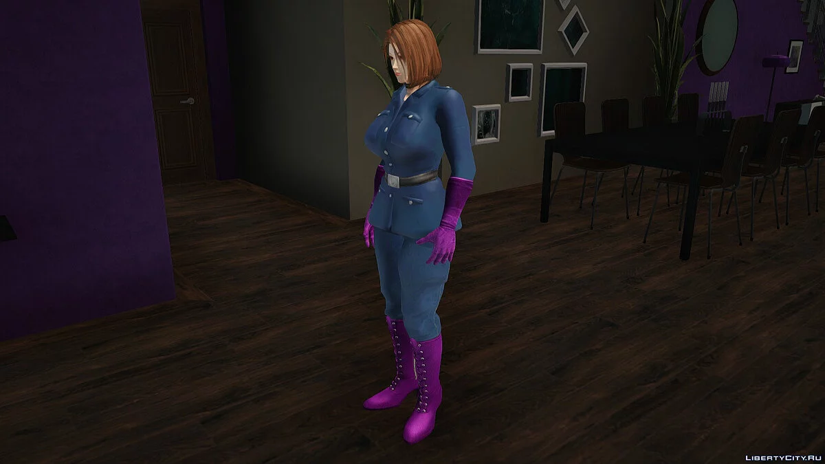 Мэй Ширануи из King of Fighters / GTA San Andreas