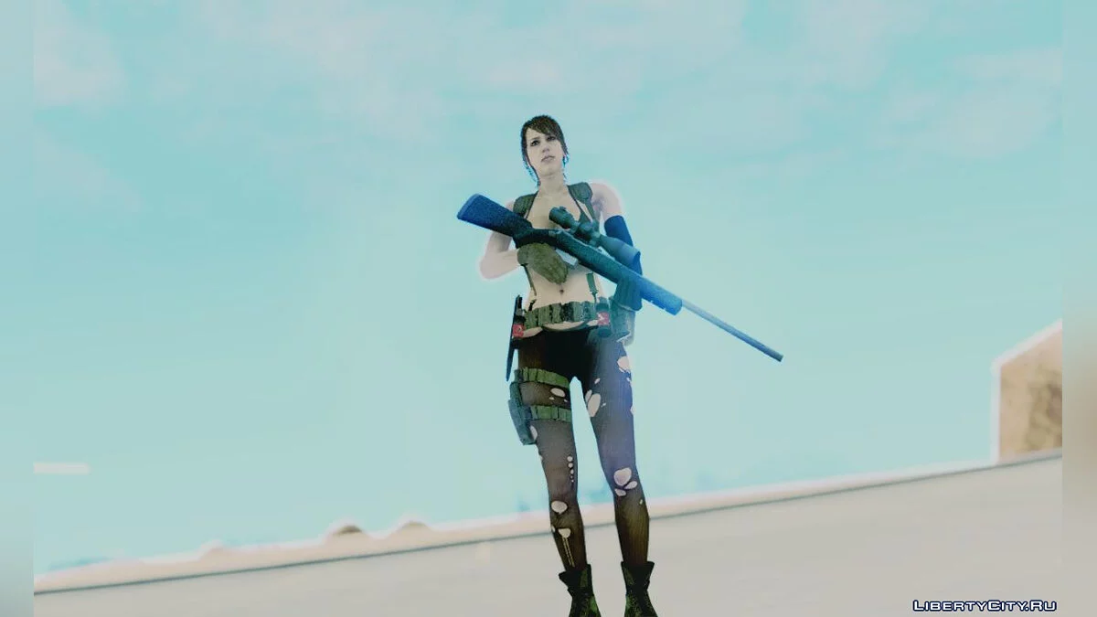 Молчунья из Metal Gear Solid V: The Phantom Pain / GTA San Andreas