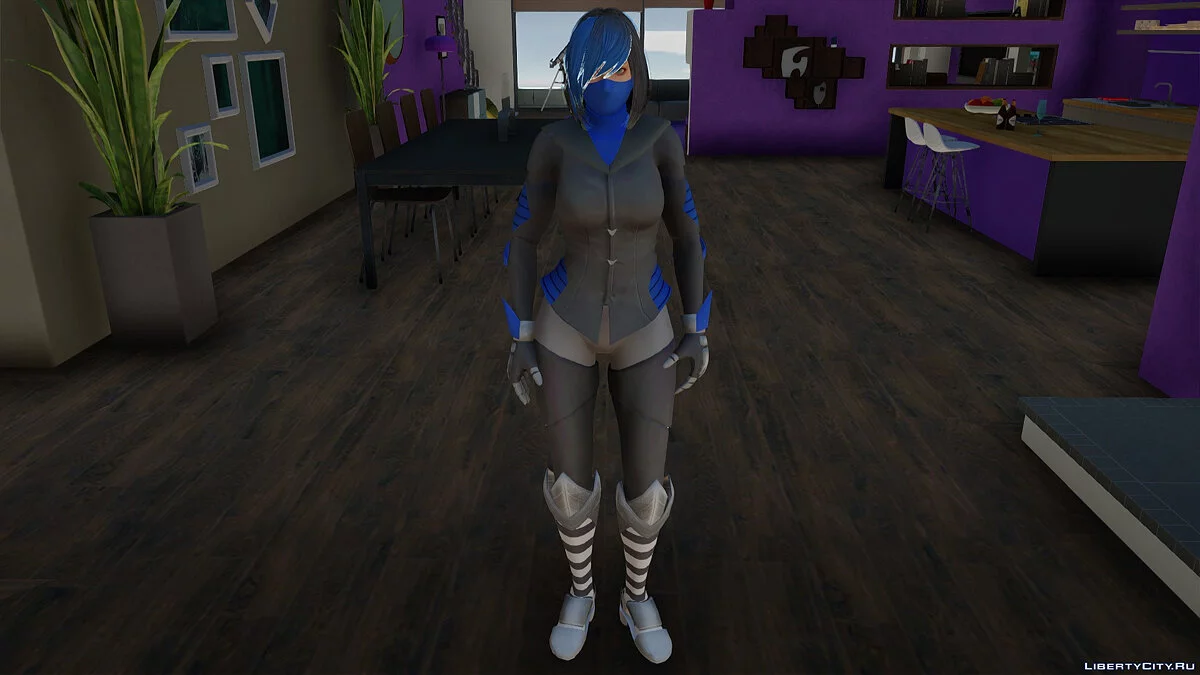 Момиджи Ninja Blue / GTA San Andreas