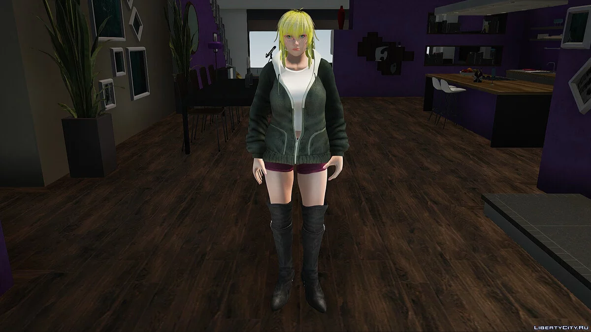 Момиджи в повседневной одежде / GTA San Andreas