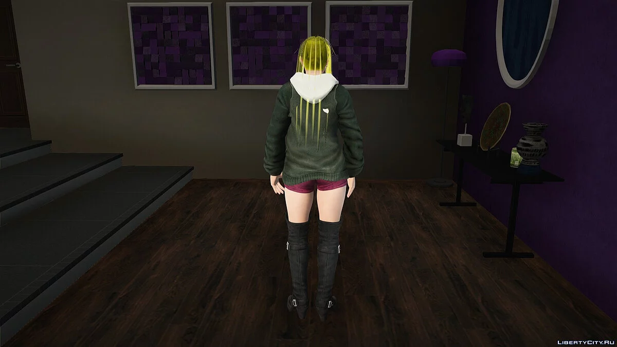 Момиджи в повседневной одежде / GTA San Andreas