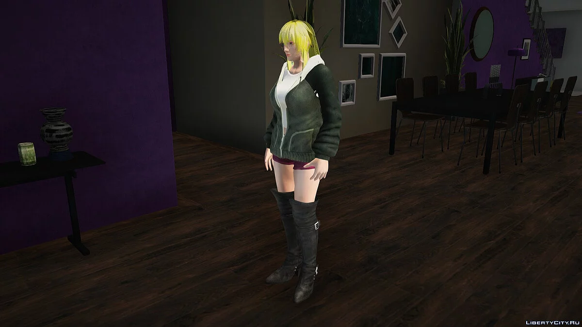 Момиджи в повседневной одежде / GTA San Andreas
