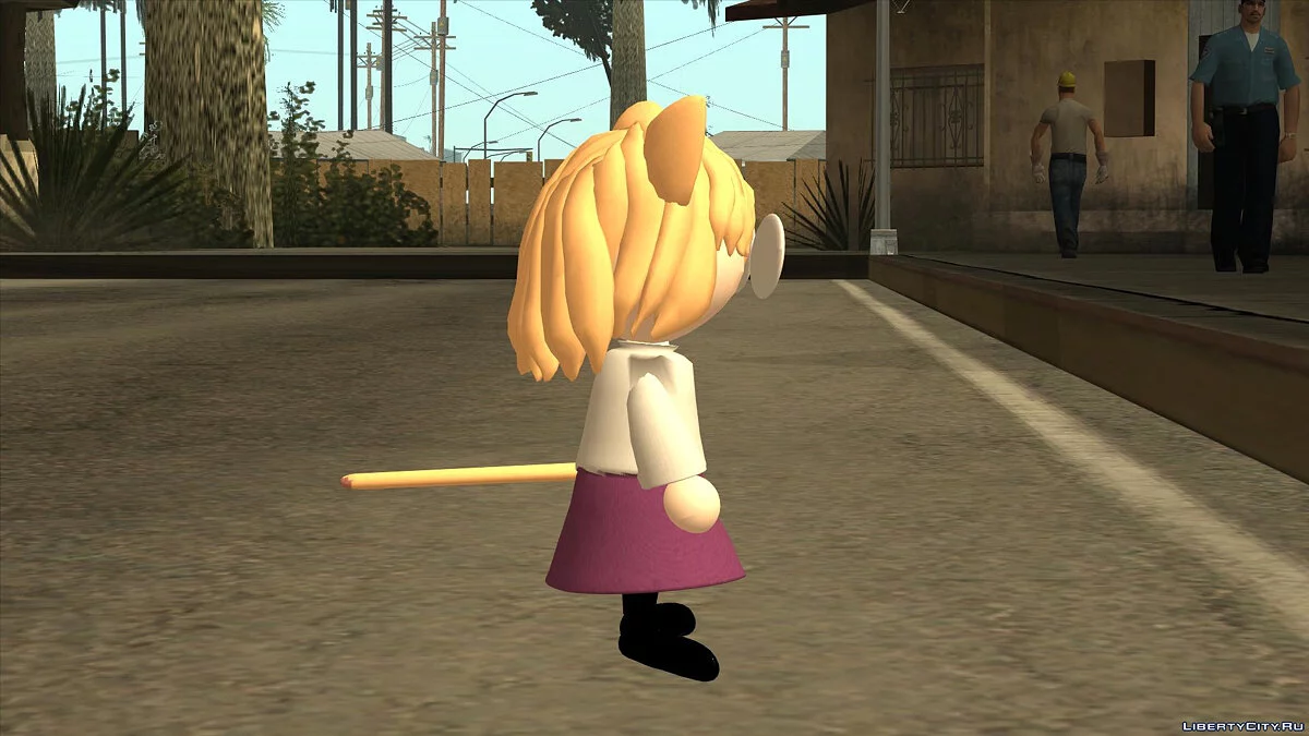Neco-Arc from Tsukihime / Melty Blood / GTA San Andreas