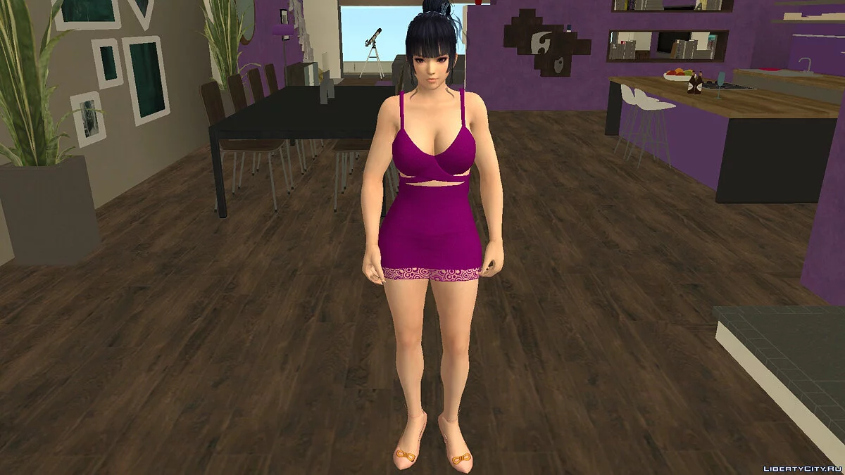 Ниотенгу в повседневной одежде v7 / GTA San Andreas