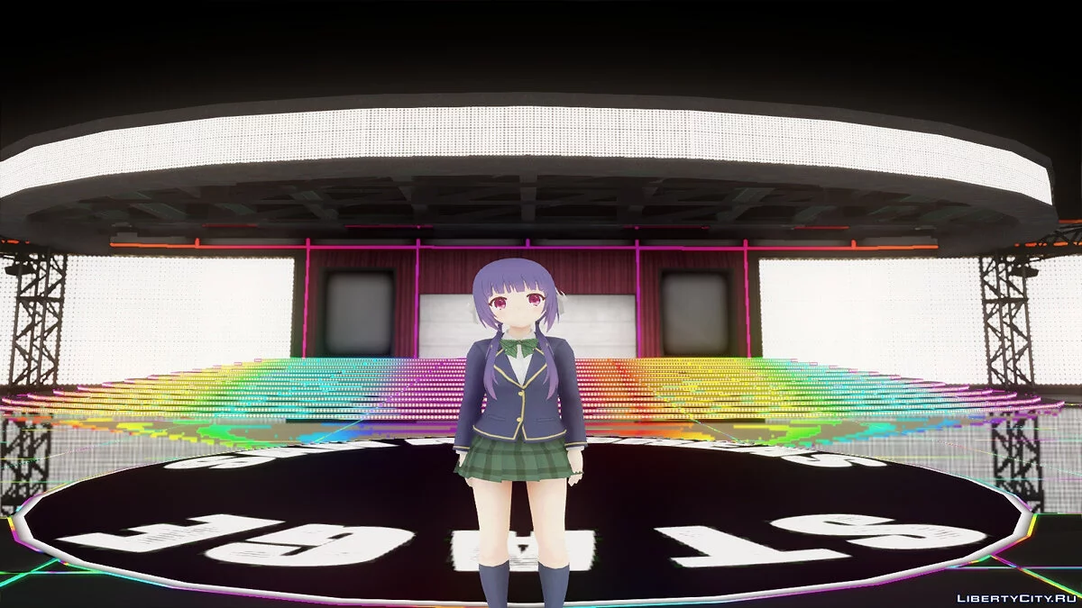 Ринго Киносита в школьной форме / GTA San Andreas