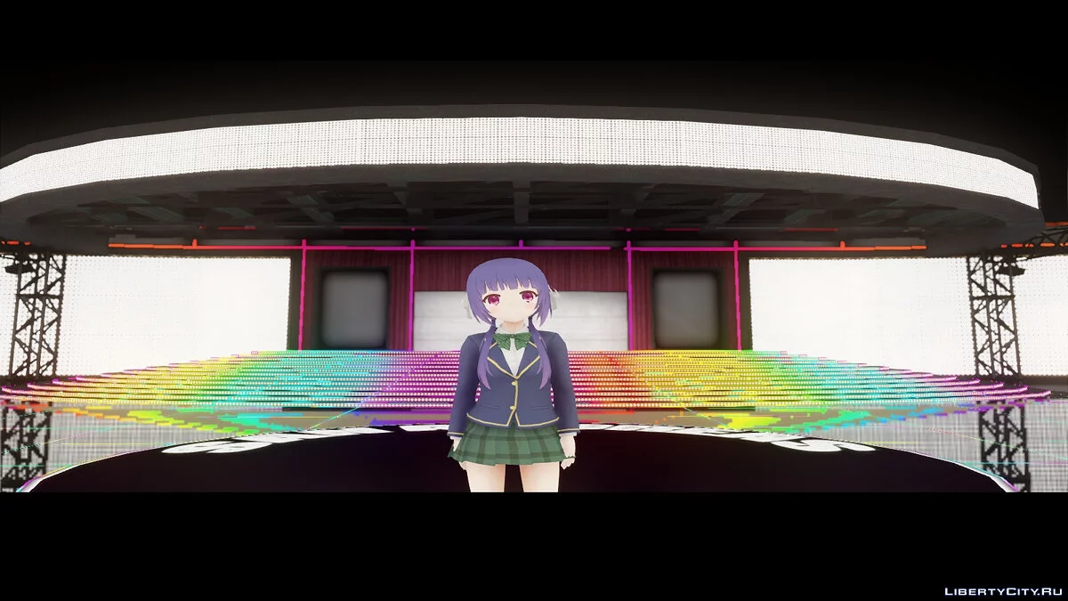 Ринго Киносита в школьной форме / GTA San Andreas