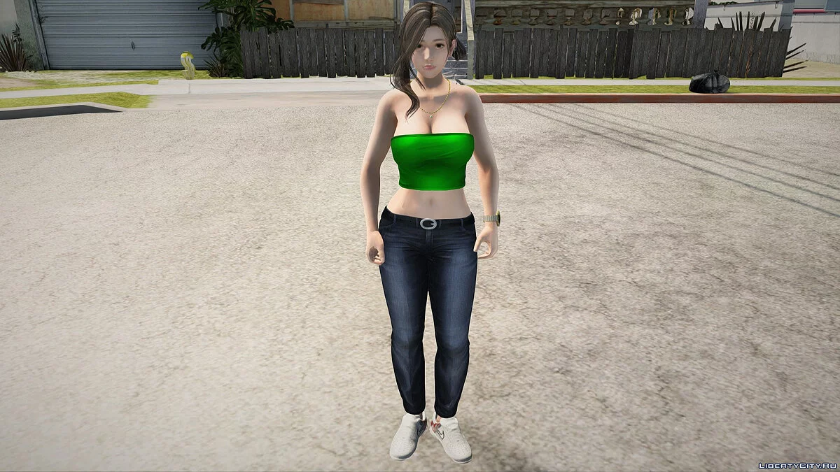 Саюри в повседневной одежде / GTA San Andreas