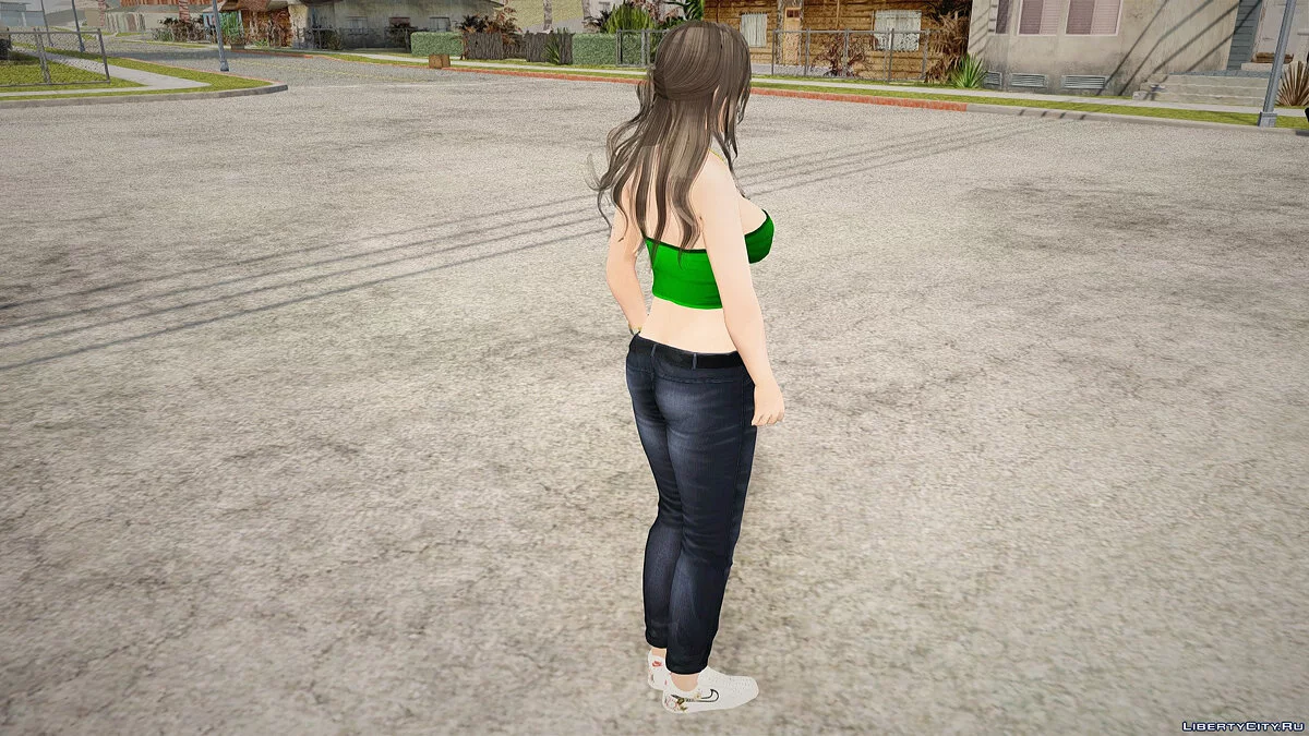 Саюри в повседневной одежде / GTA San Andreas