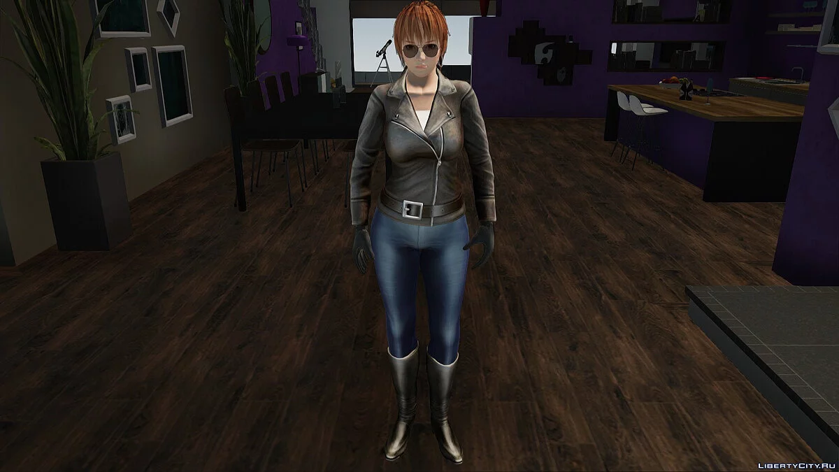 Сексуальная Касуми в повседневной одежде v12 / GTA San Andreas