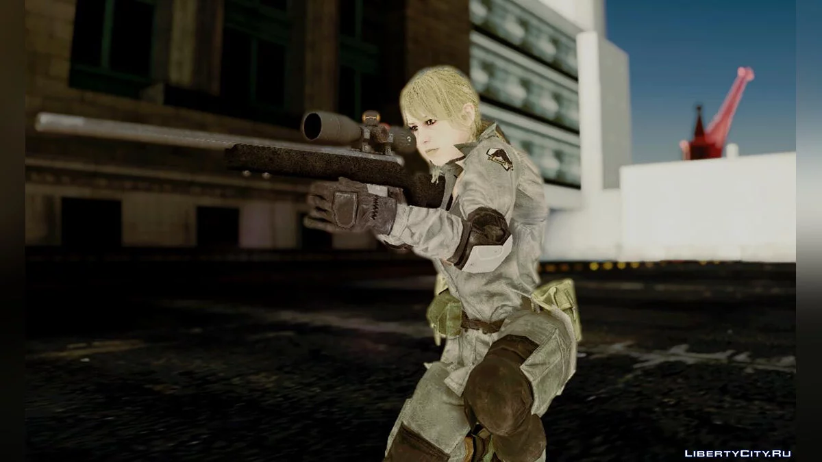 Снайпер Вульф из Metal Gear Solid V: The Phantom Pain / GTA San Andreas