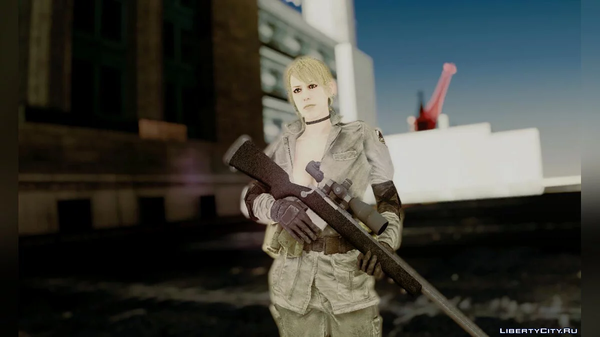 Снайпер Вульф из Metal Gear Solid V: The Phantom Pain / GTA San Andreas