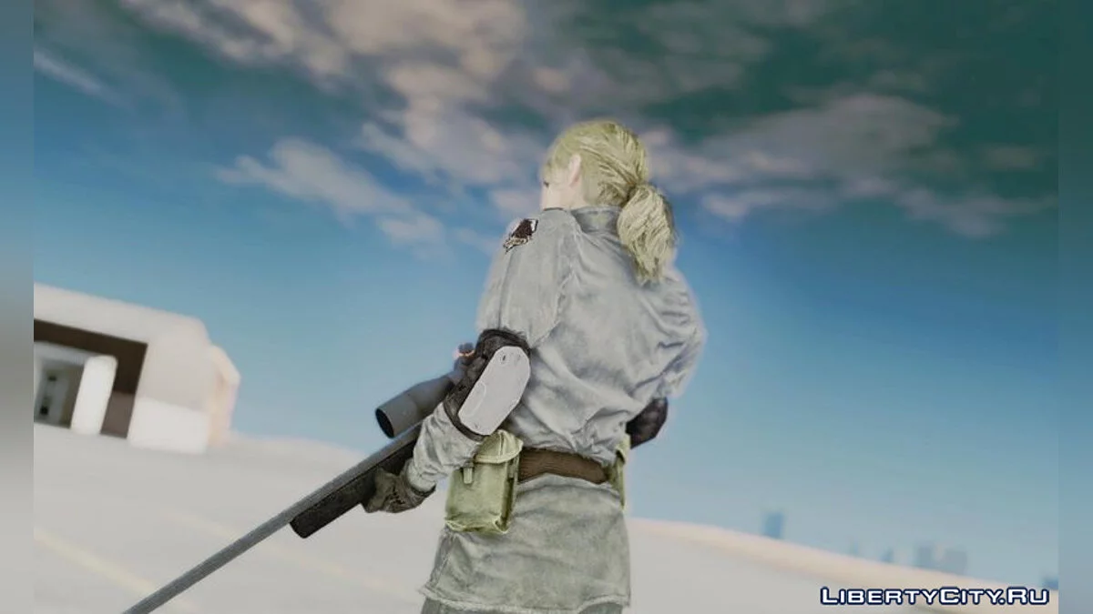 Снайпер Вульф из Metal Gear Solid V: The Phantom Pain / GTA San Andreas