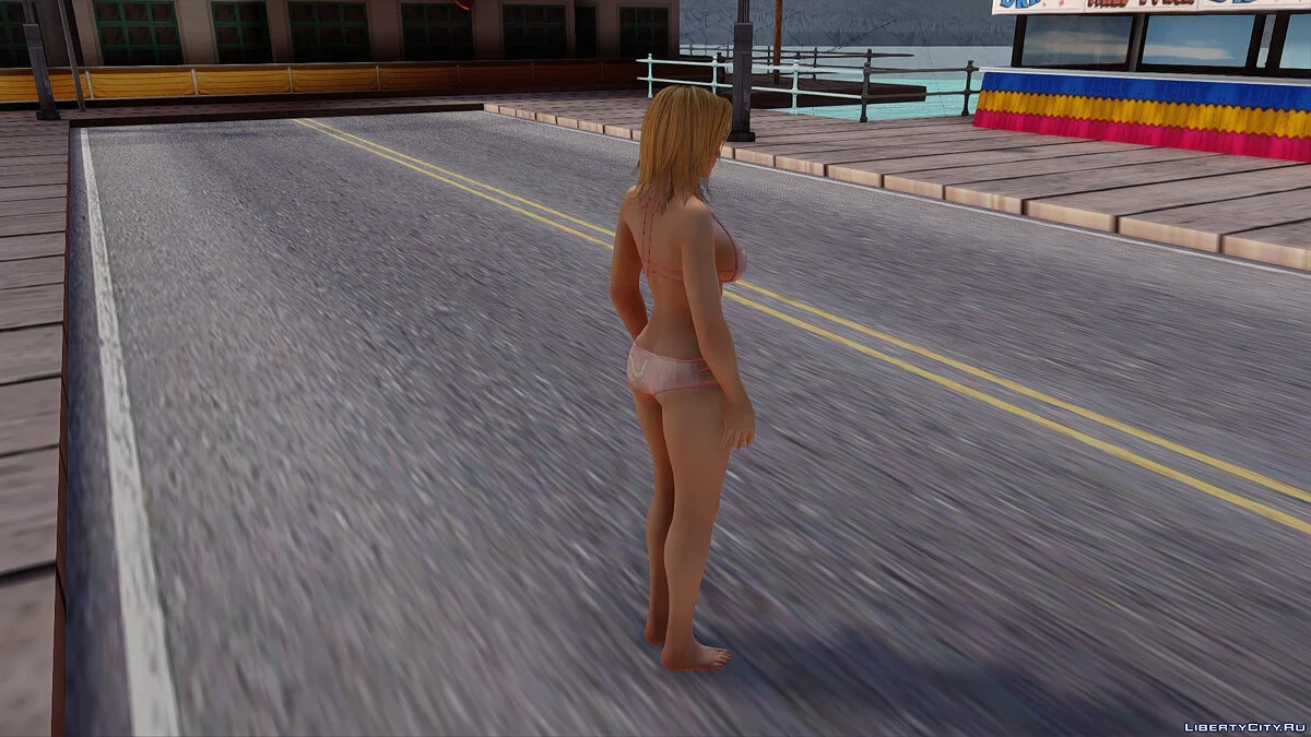 Тина Армстронг в бикини / GTA San Andreas