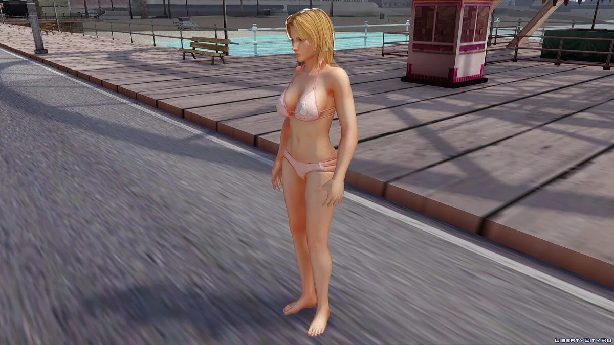 Тина Армстронг в бикини / GTA San Andreas