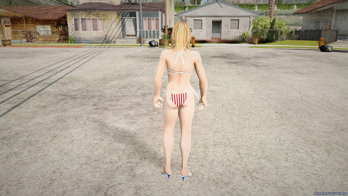 Тина Армстронг в бикини / GTA San Andreas