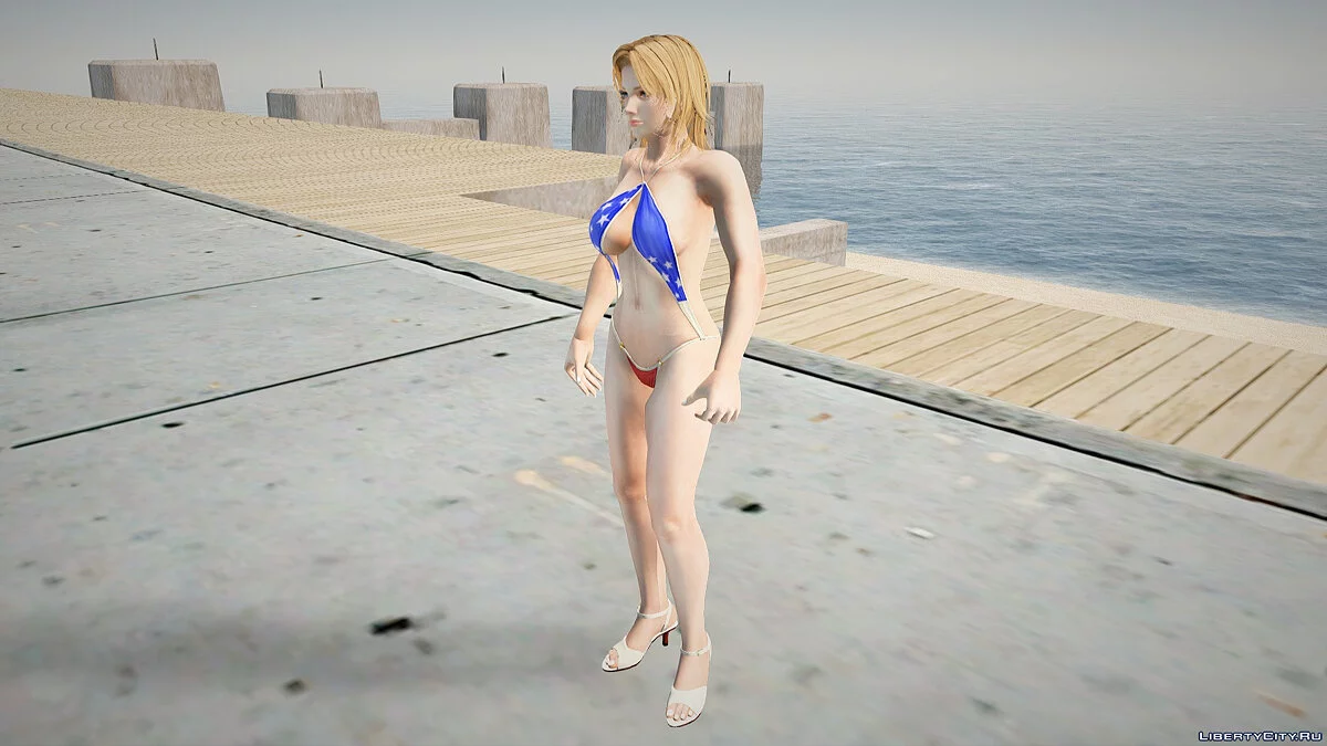Тина Армстронг в бикини / GTA San Andreas