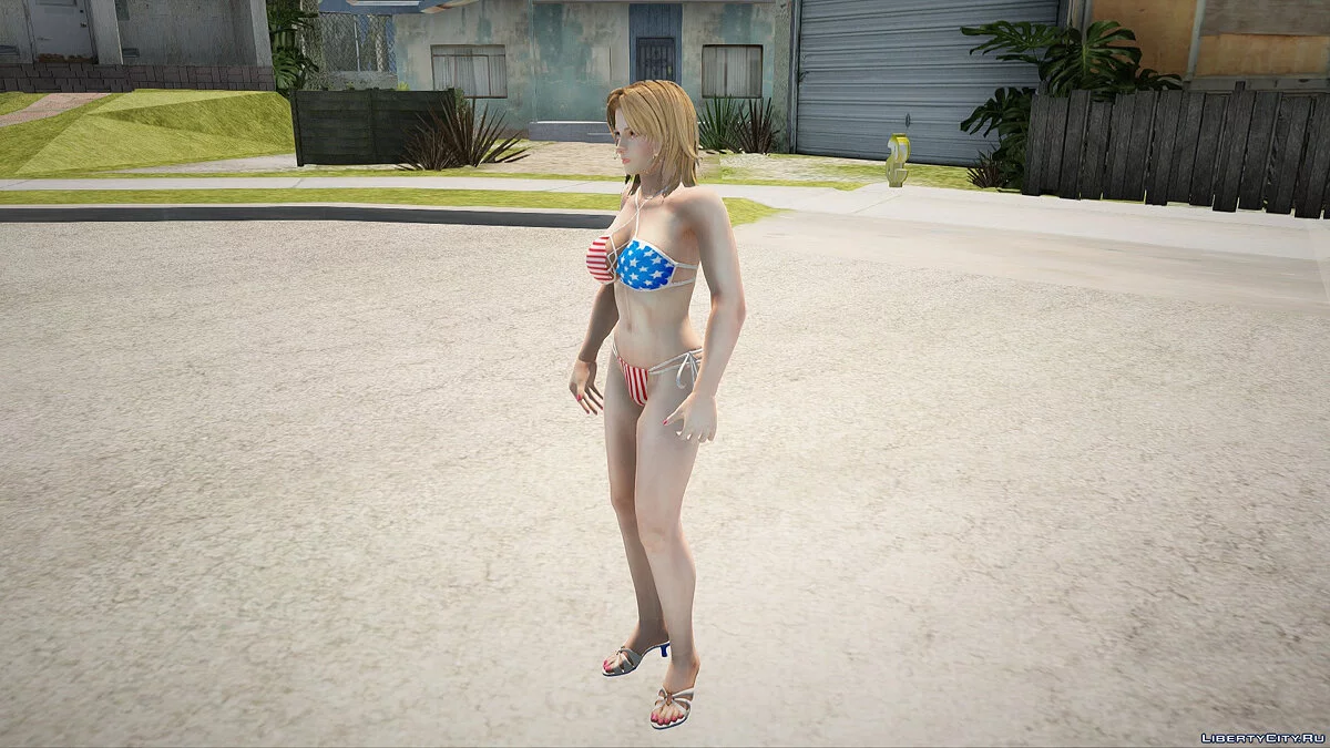 Тина Армстронг в бикини / GTA San Andreas