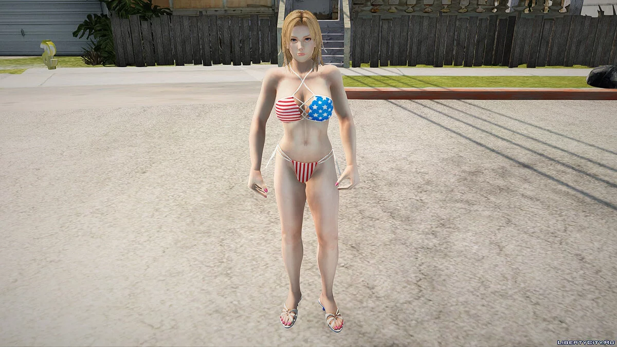 Тина Армстронг в бикини / GTA San Andreas