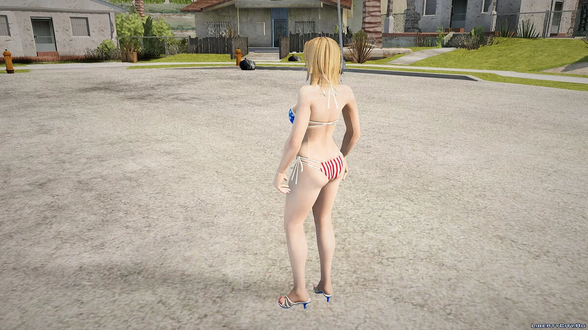 Тина Армстронг в бикини / GTA San Andreas