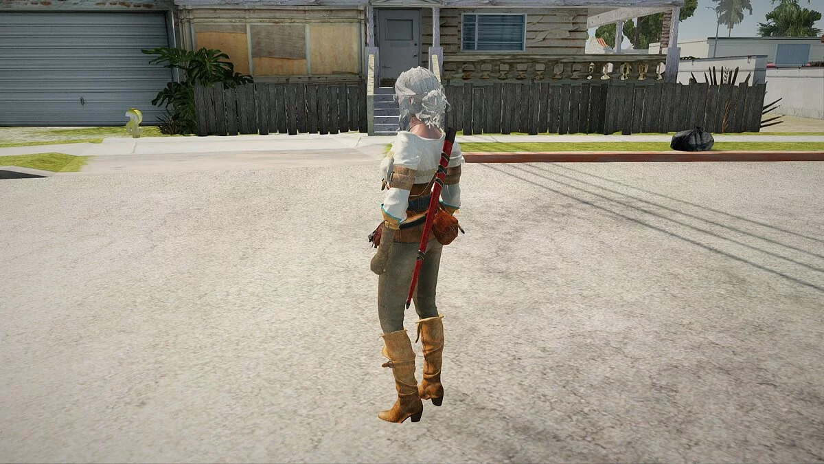Цирилла из Witcher 3 / GTA San Andreas