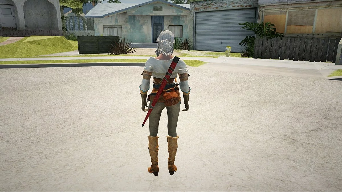 Цирилла из Witcher 3 / GTA San Andreas
