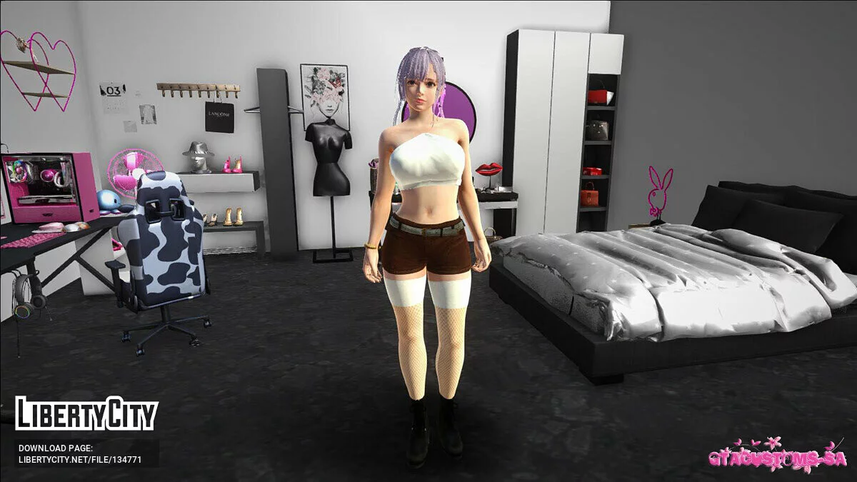 Фиона в повседневной одежде / GTA San Andreas