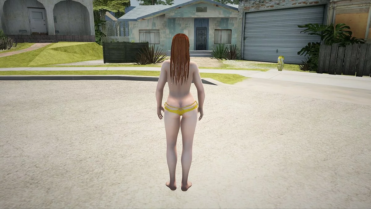 Касуми в бикини / GTA San Andreas