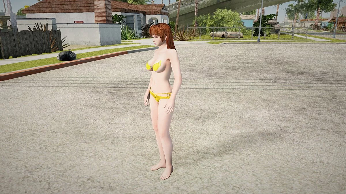 Касуми в бикини / GTA San Andreas