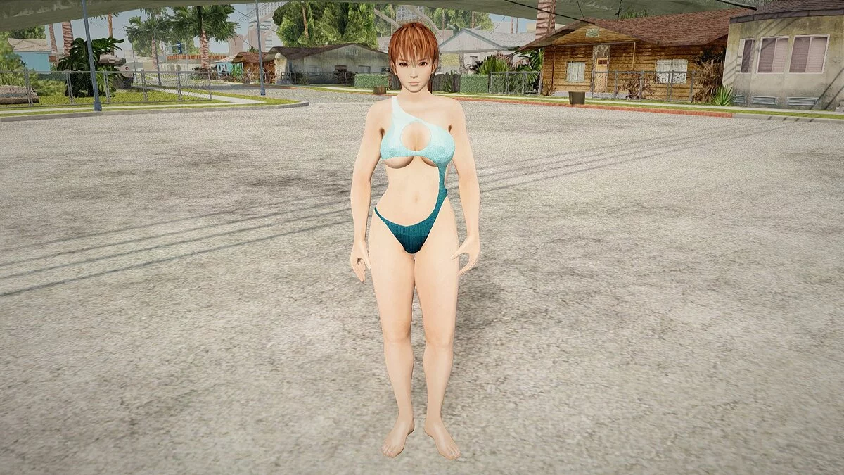 Касуми в бикини / GTA San Andreas