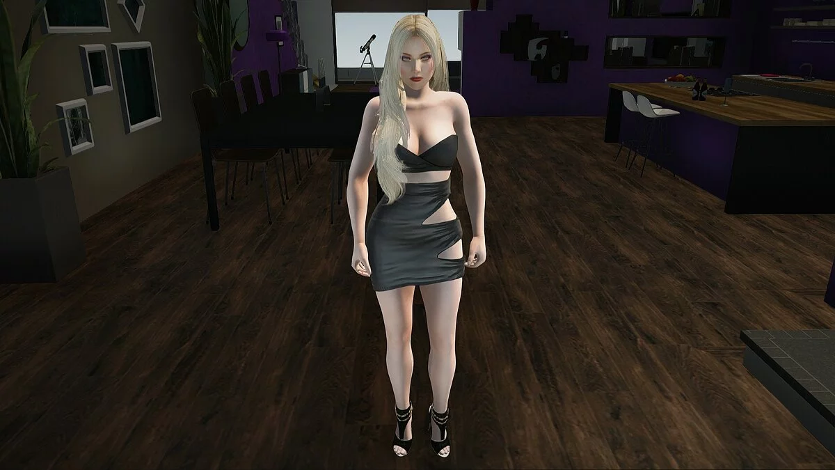 Хелена Дуглас в платье / GTA San Andreas