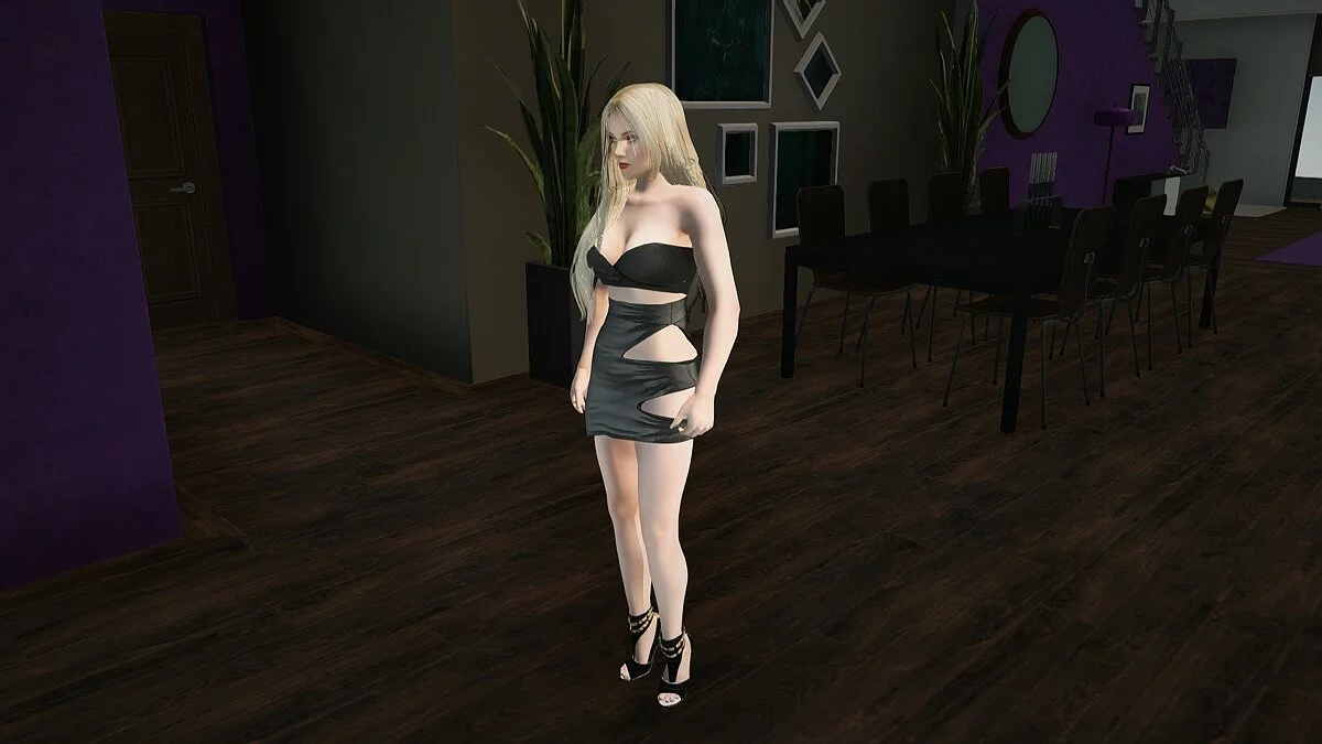 Хелена Дуглас в платье / GTA San Andreas